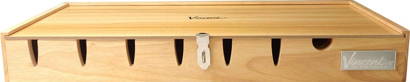 Vincent Professional Countertop Tray Station Organizer 8 Natural
